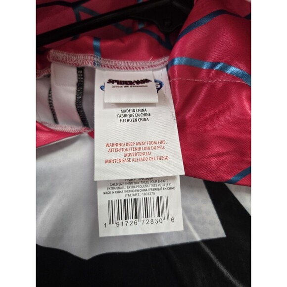 Girl's Marvel Spider-Gwen Spiderman Superhero Comic Costume 3/4 - Picture 3 of 3